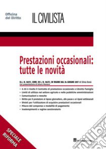 Prestazioni occasionali: tutte le novità libro di Donà Silvia