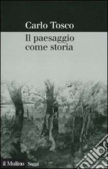 Il paesaggio come storia libro di Tosco Carlo