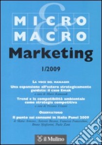 Micro & Macro Marketing (2009). Vol. 1 libro