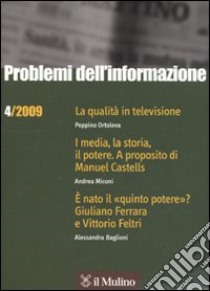 Problemi dell'informazione (2009). Vol. 4 libro