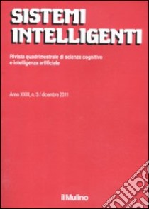 Sistemi intelligenti (2011). Vol. 3 libro