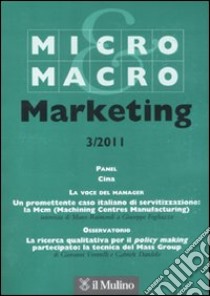 Micro & Macro Marketing (2011). Vol. 3 libro