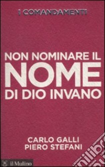 I comandamenti. Non nominare il nome di Dio invano libro di Galli Carlo; Stefani Piero