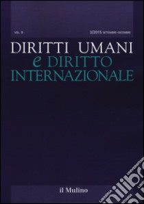 Diritti umani e diritto internazionale (2015). Vol. 3 libro