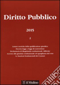 Diritto pubblico (2015). Vol. 2 libro