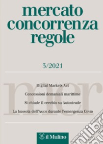 Mercato concorrenza regole (2021). Vol. 3 libro