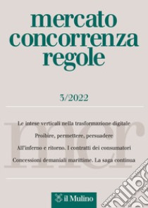 Mercato concorrenza regole (2022). Vol. 3 libro