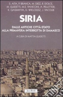 Siria. Dalle antiche città-stato alla primavera interrotta di Damasco libro di Guidetti M. (cur.)