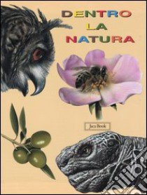 Dentro la natura: L'ape-Il gufo-Il ragno-La tartaruga-Il girasole-il mais-L'olivo-La guercia libro di Houghton Gillian; Hipp Andrew