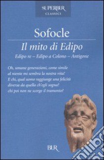 Il mito di Edipo libro di Sofocle; Seneca L. Anneo