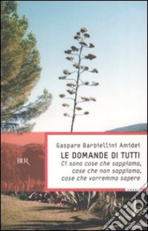 Le domande di tutti. Ci sono cose che sappiamo, cose che non sappiamo, cose che vorremmo sapere libro di Barbiellini Amidei Gaspare