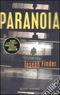 Paranoia libro di Finder Joseph