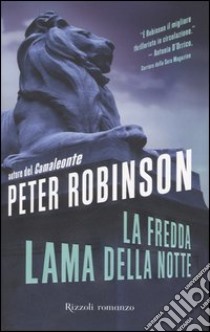 La fredda lama della notte libro di Robinson Peter