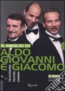 Il meglio di Aldo, Giovanni e Giacomo. Con 3 DVD libro di Aldo Giovanni e Giacomo - Porro Maurizio