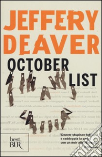 October List libro di Deaver Jeffery