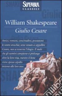 Giulio Cesare libro di Shakespeare William