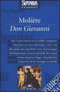 Don Giovanni libro di Molière