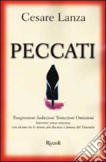 Peccati libro di Lanza Cesare