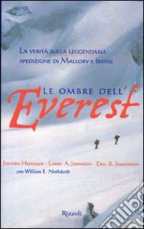 Le OMBRE DELL'EVEREST libro di HEMMLEB; JOHNSON; SIMONSON