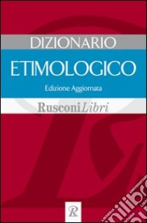 Dizionario etimologico libro