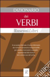 Dizionario dei verbi libro