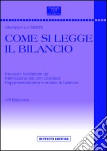 Come si legge il bilancio libro di Lo Martire Giuseppe