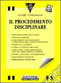 Il procedimento disciplinare libro di Cioffi G. - Guarnaccia E.