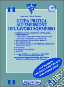 Emersione lavoro sommerso. Con CD-ROM libro di Scacco A. C.