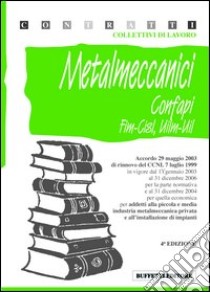 Metalmeccanici (Confapi) libro