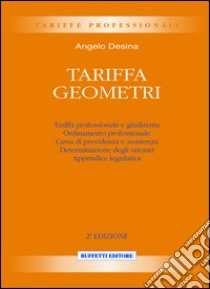 Tariffa geometri libro di Desina Angelo