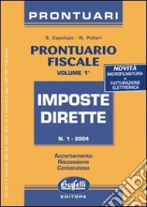 Prontuario fiscale (1) libro di Capolupo Saverio - Pollari Nicolò