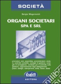 Organi societari libro di Mogorovich Sergio