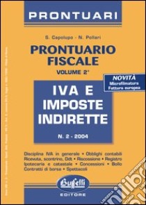 Prontuario fiscale (2) libro di Capolupo Saverio - Pollari Nicolò