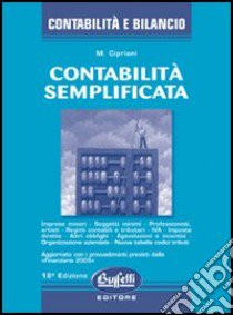 Contabilità semplificata libro di Cipriani Mario