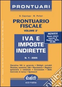 Prontuario fiscale libro di Capolupo Saverio - Pollari Nicolò