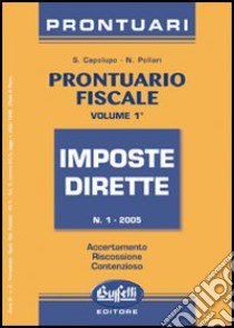 Prontuario fiscale (1) libro di Capolupo Saverio - Pollari Nicolò