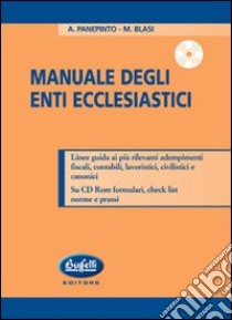 Manuale degli enti ecclesiastici libro di Panepinto A.; Blasi M.