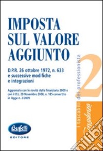 Imposta sul valore aggiunto libro