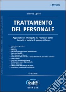 Trattamento del personale libro di Liguori Vittorio