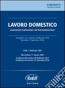 Lavoro domestico. Lavoratori comunitari ed extracomunitari libro