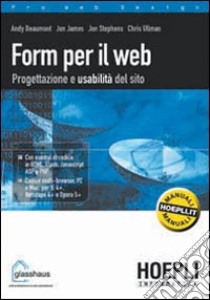 Form per il web. Progettazione e usabilità del sito libro