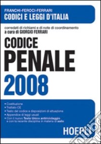 Codice penale 2008 libro