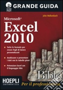 Excel 2010 libro di Walkenbach John