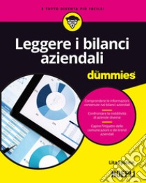 Leggere i bilanci aziendali For Dummies libro di Epstein Lita