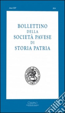 Bollettino della Società pavese di storia patria libro