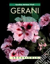 Gerani libro di Vitali Adriana