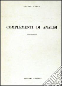 Complementi di analisi libro di Greco Donato