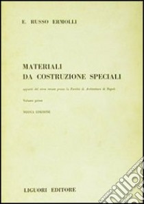 Materiali da costruzione speciali libro di Mormone Franco