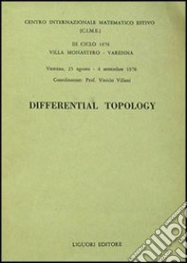 Differential topology libro di Cime (cur.)