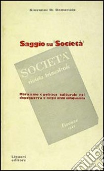 Saggio su «Società» libro di Di Domenico Giovanni